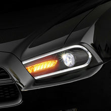 Charger l&#39;image dans la galerie, NINTE LED DRL Projectors Headlights w/ Dual Beam Front For 2011-2014 Dodge Charger 