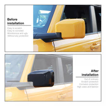 画像をギャラリービューアに読み込む, NINTE For Ford Bronco 2021-2023 Exterior Side Rear View Mirror Cover Trim Shell Black 