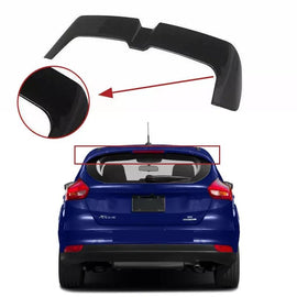 NINTE For 2012 - 2018 Ford Focus SE/SEL/Titanium Hatchback Roof Spoiler Gloss Black Rear Window Roof Spoiler Wing ABS - NINTE