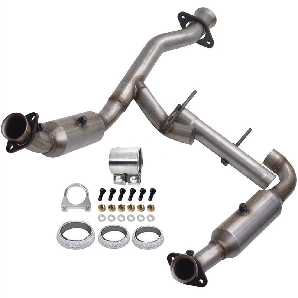 NINTE Catalytic Converter Set For 2011-2014 Ford F150 3.5L V8 Both Side Y Pipe