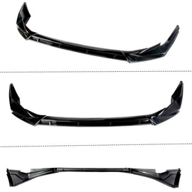 NINTE V Style Front Lip For 2025up 9th Gen Toyota Camry SE XSE JDM Gloss Black - NINTE
