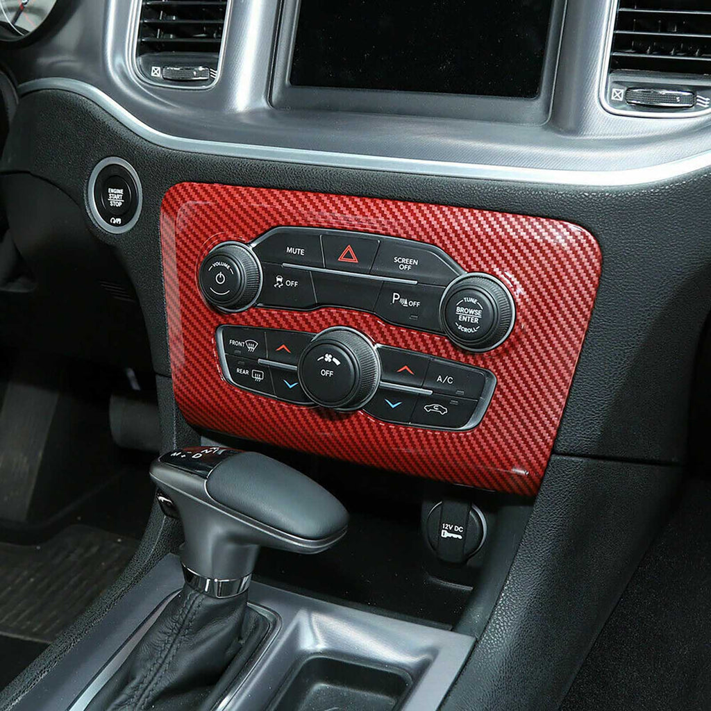 NINTE Air Conditioner Switch Panel Cover For 2015-2020 Dodge Charger
