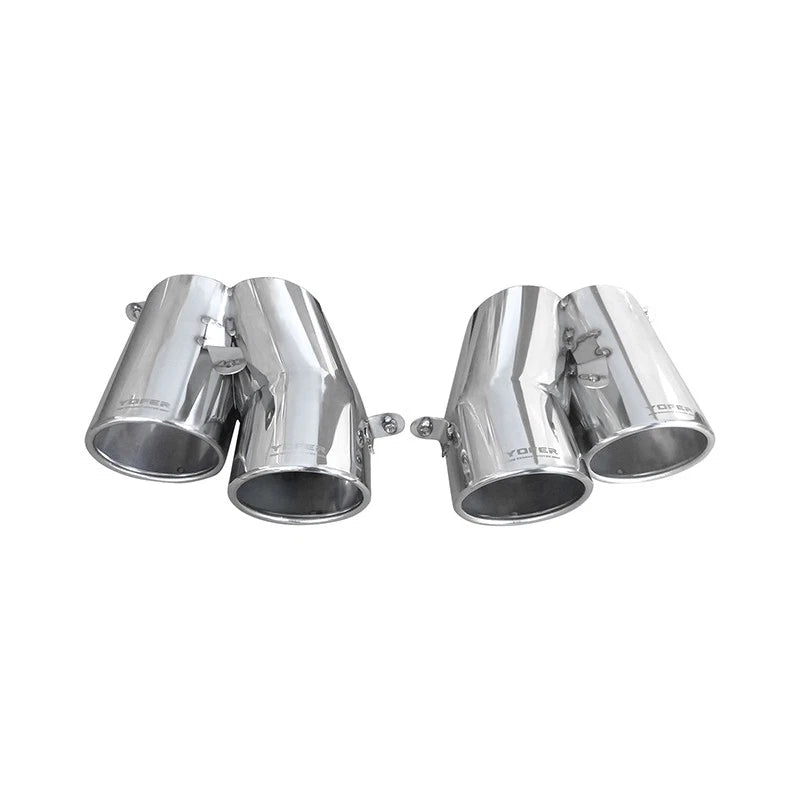 NINTE Quad Tip Muffler Exhaust Finisher FOR 2018 - 2022 HONDA Accord Sport Touring - NINTE