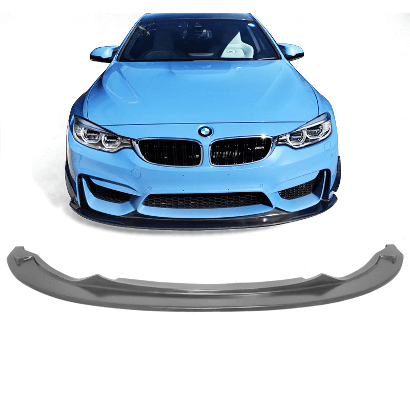 NINTE 2015-2020 BMW F80 M3 F82 F83 M4 Front Lip Splitter PU Material
