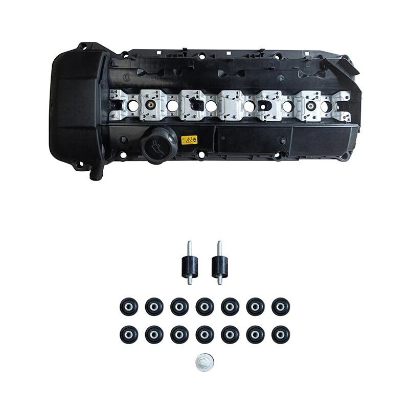 NINTE ALUMINUM Valve Cover w/ Gasket for 98 - 02 BMW E39 525i 528i E46 325i 328i 330i X5 - NINTE