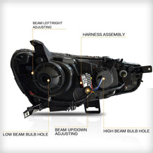 Cargar imagen en el visor de la galería, NINTE Headlight for Mitsubishi Lancer 2010-2019