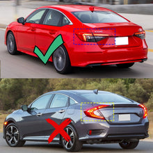 Charger l&#39;image dans la galerie, NINTE Spoiler For 2022-2025 Honda Civic Sedan 4Door Trunk Rear Wing JDM Style ABS