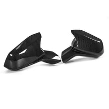 画像をギャラリービューアに読み込む, NINTE For 2016-2022 Chevy Camaro SS RS ZL1 LT Rearview Mirror Cover Cap Carbon Fiber