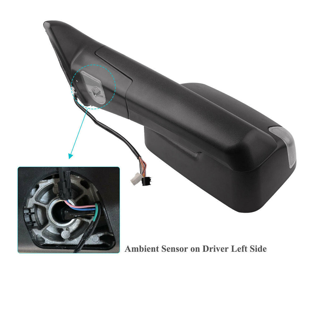 NINTE Tow Mirrors for 2009-2015 Dodge Ram