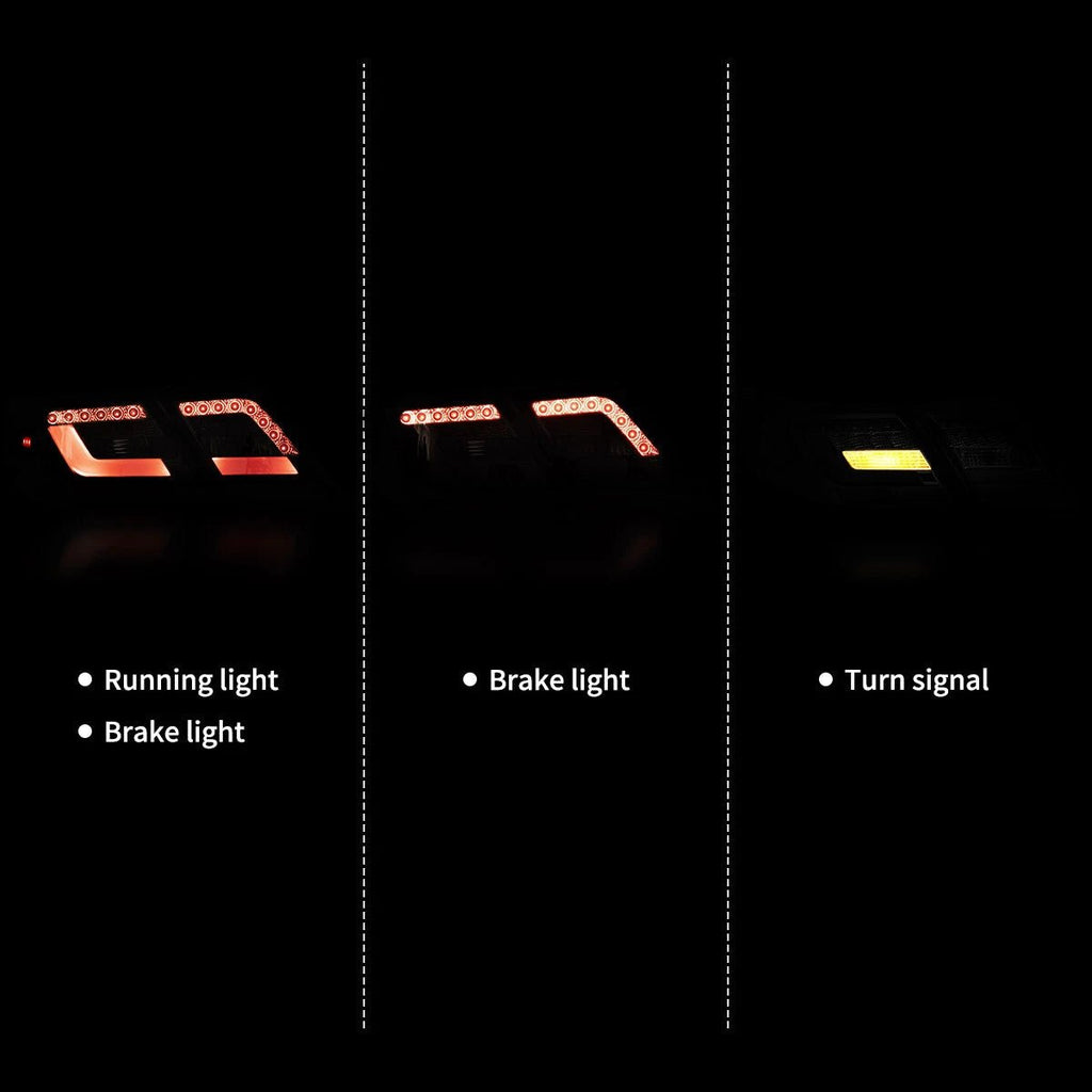NINTE Smoked Tail Lights Assembly For 2006 - 2011 Toyota Camry XV40 Rear Brake Lamps - NINTE