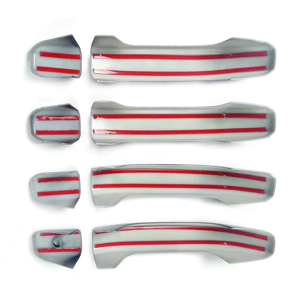 NINTE Door Handle Covers For 2014 - 2020 Sierra Silverado 1500 2500HD 3500HD/Yukon/Tahoe/Suburban - NINTE