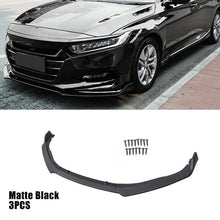 Laden Sie das Bild in den Galerie-Viewer, NINTE For 2018-2022 Honda 10th Gen Accord CV1/CV2/CV3 Front Lip Chin Front Lip Splitter 3PCs
