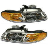 NINTE Headlight For 96-99 Dodge Grand Caravan Left & Right