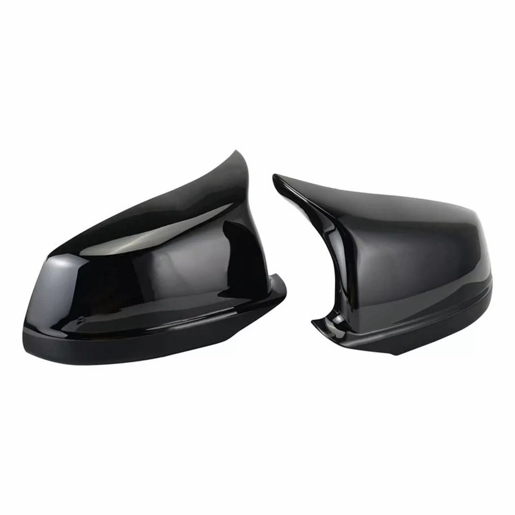 NINTE For 2011-2013 BMW 5 Series F10 F11 535i 550i 528i Side Mirror Cover Cap Gloss Black