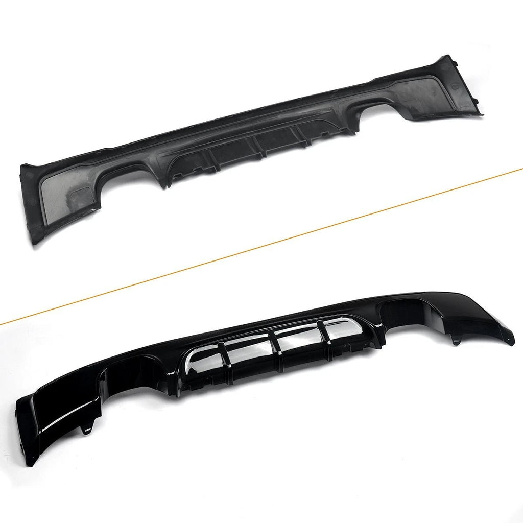 NINTE Rear Diffuser For BMW 2014 - 2021 F22 F23 2 Series M Sport Rear Bumper Lip ABS - NINTE
