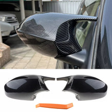 Laden Sie das Bild in den Galerie-Viewer, NINTE For BMW E90 E91 E92 E93 Pre-LCI 335i 328i  Mirror Cover Caps Rear Carbon Fiber 2pcs