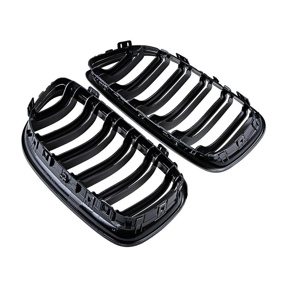 NINTE Front Kidney Grill Dual Slats For 2009 - 2011 LCI BMW E90 E91 - NINTE