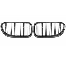 Laden Sie das Bild in den Galerie-Viewer, NINTE Grille for 2011-2016 BMW 5 Series F10 F11 M5 Grill Replacement Dual Slats Style