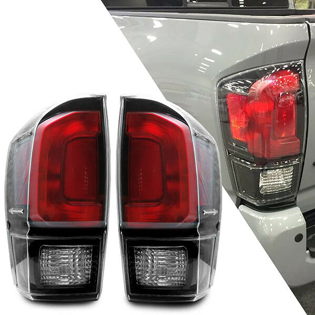 NINTE Rear Tail Light Lamp Pair For 2016-2021 Toyota Tacoma All Models