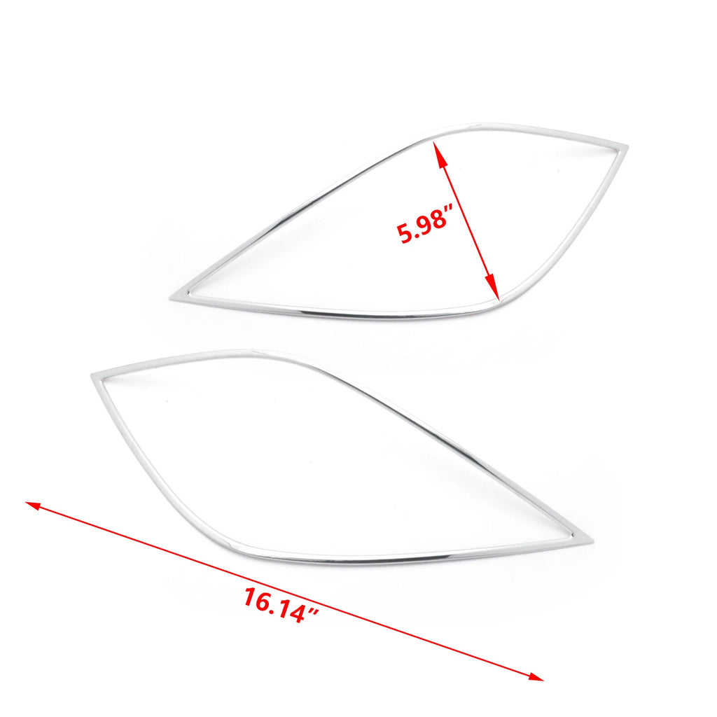 NINTE Front Fog Light Lamp Cover For 2018 - 2020 Toyota Camry SE XSE - NINTE