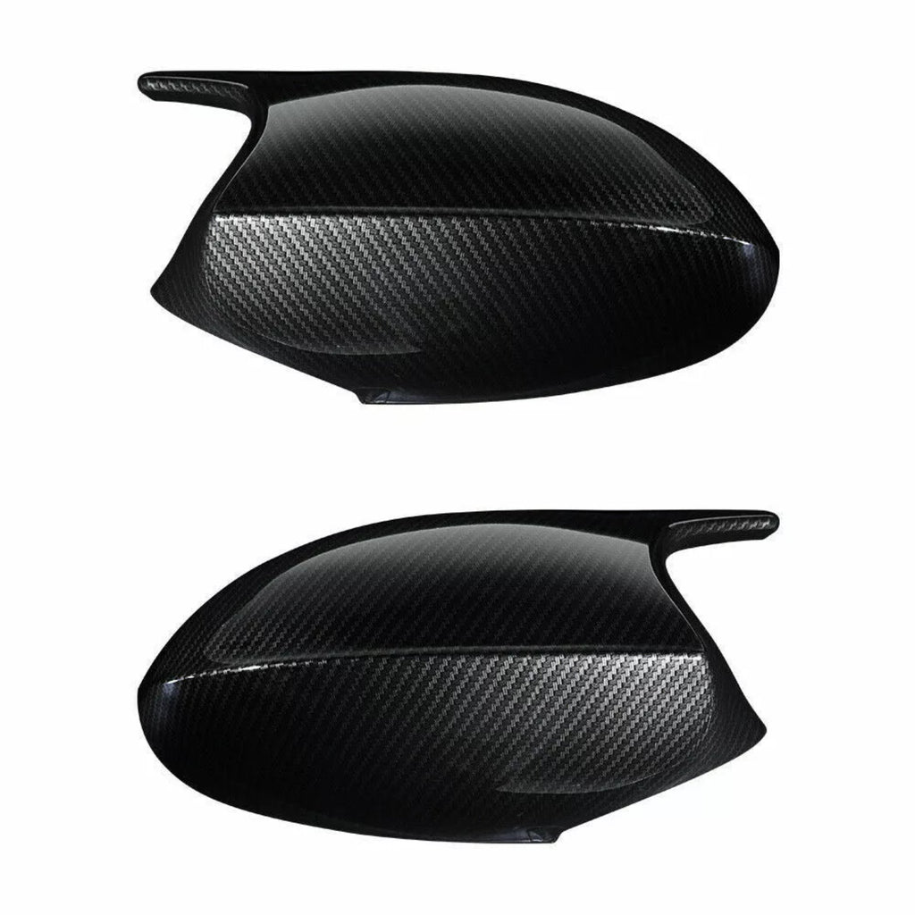 NINTE For BMW E90 E91 E92 E93 Pre-LCI 335i 328i  Mirror Cover Caps Rear Carbon Fiber 2pcs