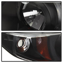 Charger l&#39;image dans la galerie, NINTE For Blk 2006-2011 Honda Civic 2Dr Coupe LED Halo Projector Headlights Headlamps