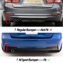 Load image into Gallery viewer, NINTE For 2012 - 2018 BMW 3 Series F30 M Sport Rear Diffuser Lower Bumper Diffuser Rear Lip Spoiler - NINTE