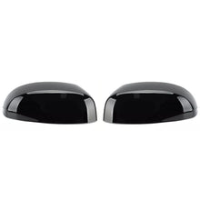Load image into Gallery viewer, NINTE Mirror Cover For 2007 - 2013 Chevy Silverado 1500 GMC Sierra 1500 Yukon Gloss Black / Chrome - NINTE