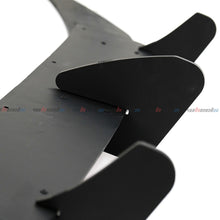 NINTE Rear Bumper Diffuser + Side Splitters Kit Fit for VW Golf R MK7 2013-2016 Painted Black Sport Style Without Logo