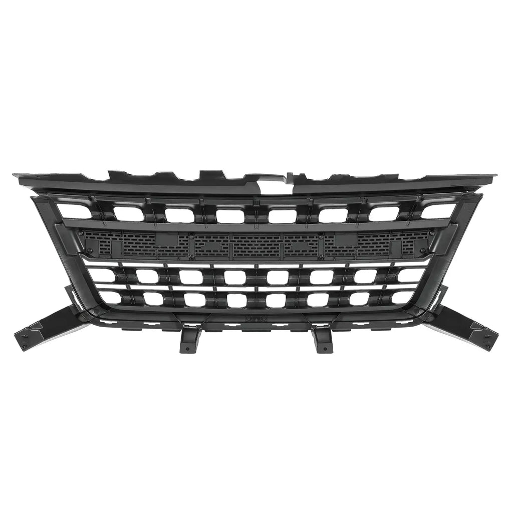 NINTE Front Grill For 2015 - 20 Chevy Chevrolet Colorado Upper Grille WT LT Matte Black - NINTE