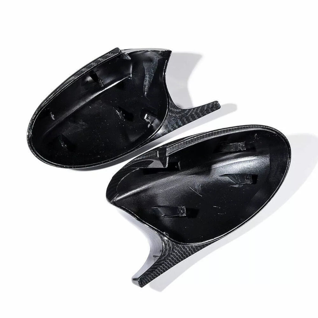 NINTE For BMW E90 E91 E92 E93 Pre-LCI 335i 328i  Mirror Cover Caps Rear Carbon Fiber 2pcs