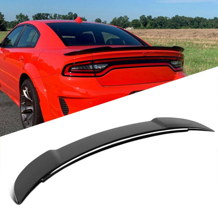 NINTE For 2011 - 2023 Dodge Charger Sedan ABS Hellcat Style Rear Spoiler Trunk Wing - NINTE
