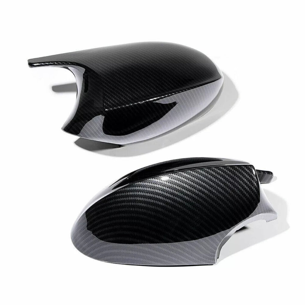 NINTE For BMW E90 E91 E92 E93 Pre-LCI 335i 328i  Mirror Cover Caps Rear Carbon Fiber 2pcs