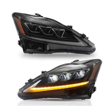 Charger l&#39;image dans la galerie, NINTE Headlights For Lexus IS 250 350 IS F 2006-2012 