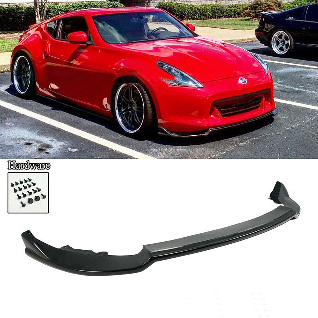 NINTE Front Lip For 2009-2012 Nissan 370z iG1 Style Urethane Bumper