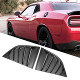 NINTE Window Louver For 2008-2021 Dodge Challenger Window Scoops Louver Vent