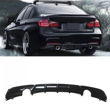 Laden Sie das Bild in den Galerie-Viewer, NINTE For 2012-2018 BMW 3 Series F30 M Sport Rear Diffuser Lower Bumper Diffuser Rear Lip Spoiler