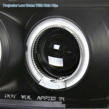 Charger l&#39;image dans la galerie, Fit 99-00 Honda Civic 2/3/4Dr Black LED Halo Projector Headlights Head Lamps - NINTE