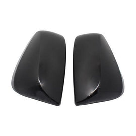 NINTE For 2016 - 2023 TOYOTA TACOMA Mirror Covers Overlays Without Turn Signal Cut Gloss Black - NINTE