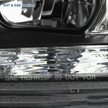 Cargar imagen en el visor de la galería, For 01-05 Lexus IS300 Black Integrated LED+Signal Projector Headlights Pair - NINTE