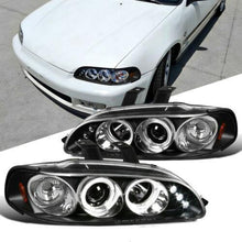 Load image into Gallery viewer, NINTE For Honda 92-95 Civic 2/3/4Dr LED DRL Halo Projector Headlights - NINTE
