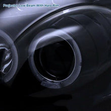 Charger l&#39;image dans la galerie, Glossy Piano Black For Infiniti 03-07 G35 2Dr Coupe Tinted Projector Headlights - NINTE