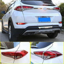 Load image into Gallery viewer, NINTE Hyundai Tucson 2015-2017 Chrome Rear Taillight lamp Covers Trim Modling - NINTE