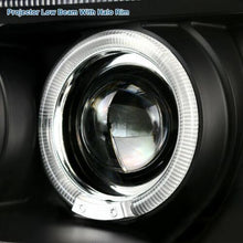 Charger l&#39;image dans la galerie, For Nissan 05-12 Xterra LED Halo Projector Headlights Driving Head Lamps Black - NINTE