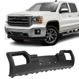 NINTE For 2014-2015 GMC Sierra 1500 Front Bumper Skid Plate Black Lower Bumper Replacement Replace For 22902312