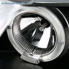 画像をギャラリービューアに読み込む, Fit Honda 06-11 Civic 2Dr Black LED Halo Projector Headlights Head Lamps Pair - NINTE