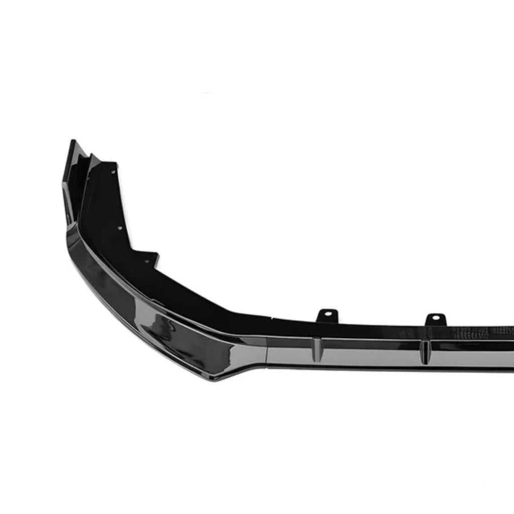 NINTE For 24-25 Nissan Sentra IKON Style Front Bumper Lip Spoiler PP Gloss Black 3PCS