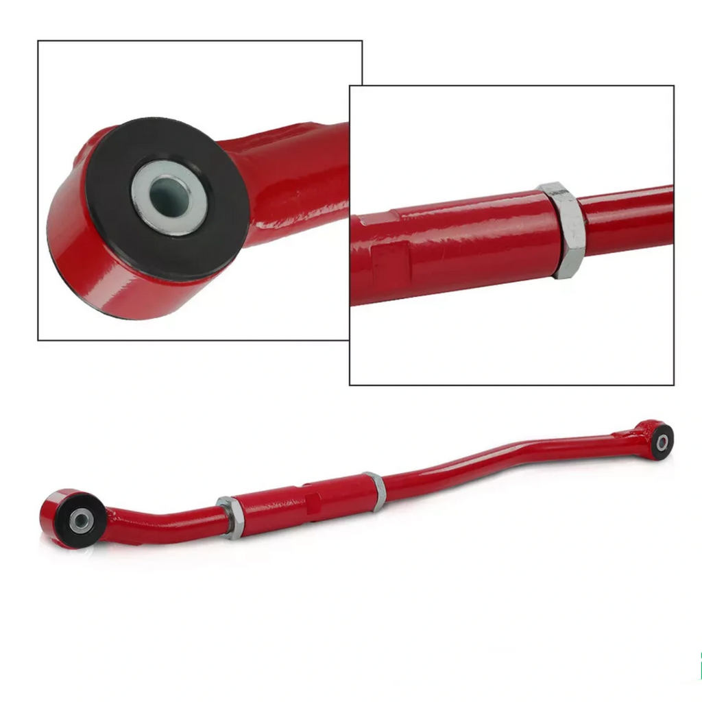 NINTE For 2003-2013 Dodge Ram 2500 3500 HD Front Adjustable Track Bar 2-6 Lift Red