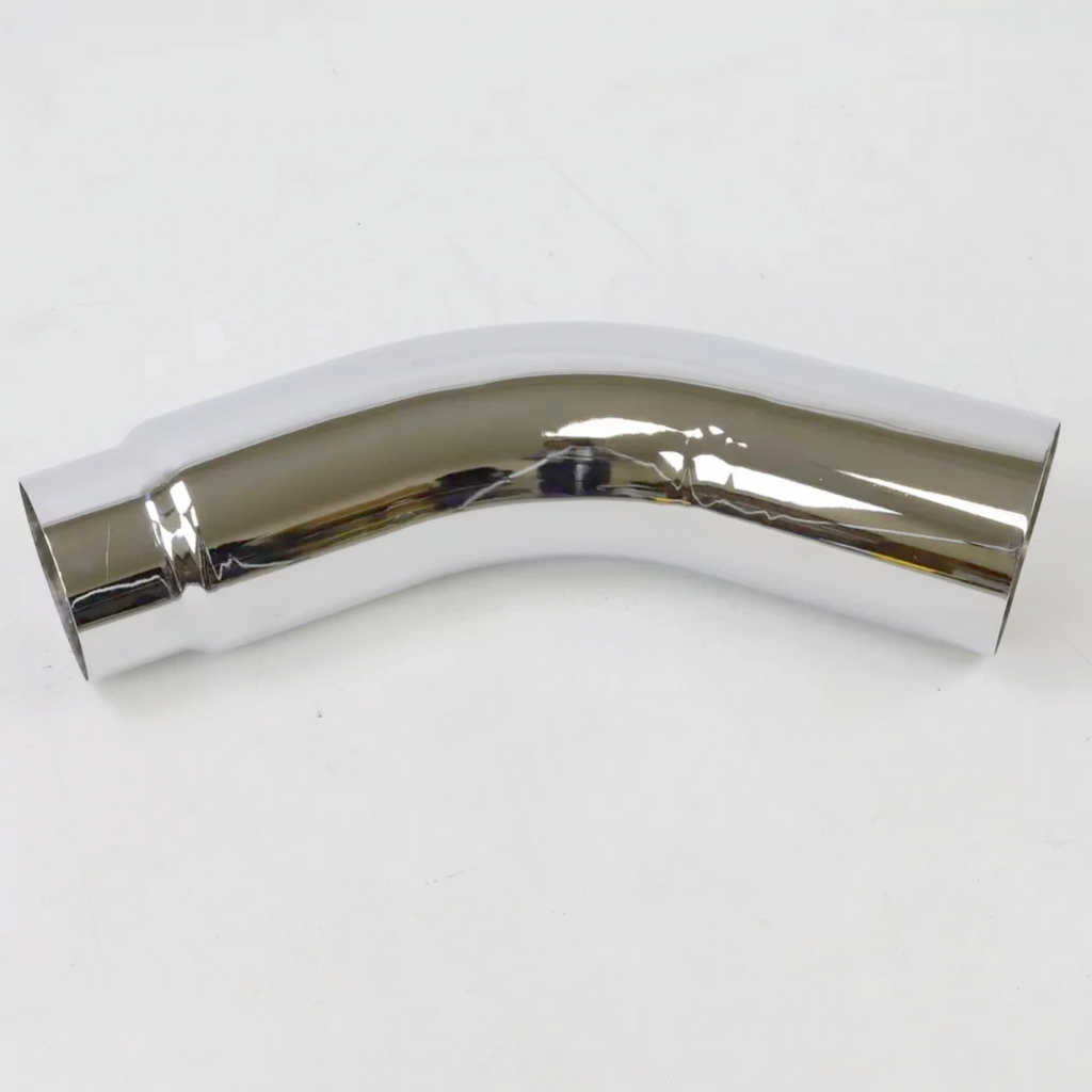 NINTE DIESEL EXHAUST CHROME TURNDOWN ELBOW TIP 4" Inch INLET 5" OUTLET 23" LONG