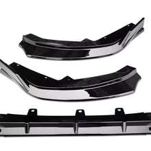 画像をギャラリービューアに読み込む, NINTE For 2024-2025 Nissan Sentra Front Bumper Lip Spoiler PP Gloss Black 3PCS